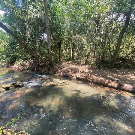 Chales Pocoo Com Rio Exclusivo Bonito  Exterior photo