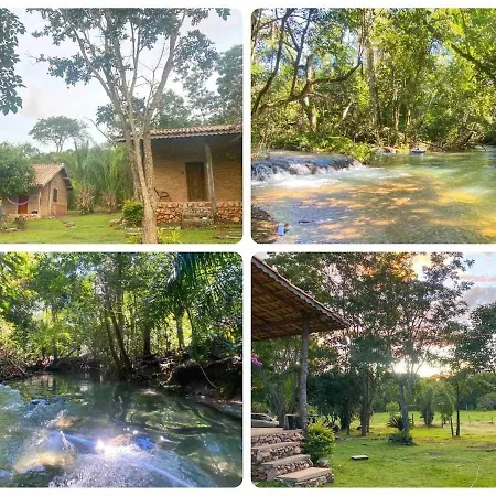 Chales Pocoo Com Rio Exclusivo Bonito  Exterior photo